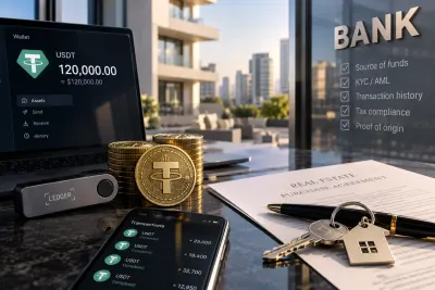Як підтвердити банку походження USDT: криптовалюта та нерухомість