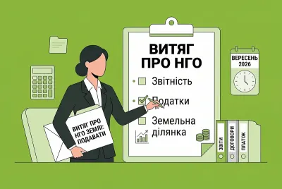 Витяг про нормативну грошову оцінку землі: випадки подання до ДПС у 2026 році