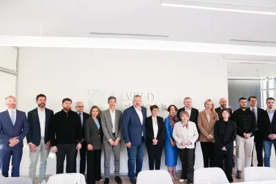 Львівський ІТ Кластер прийняв делегацію ЄБРР: обговорили розвиток технологічної індустрії та підтримку бізнесу