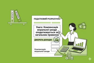 Відшкодування моральної шкоди у 2026 році: податкові наслідки з ПДФО