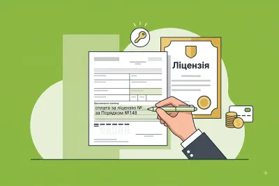 Код сплати за ліцензії в «Призначенні платежу»: правила заповнення від ДПС