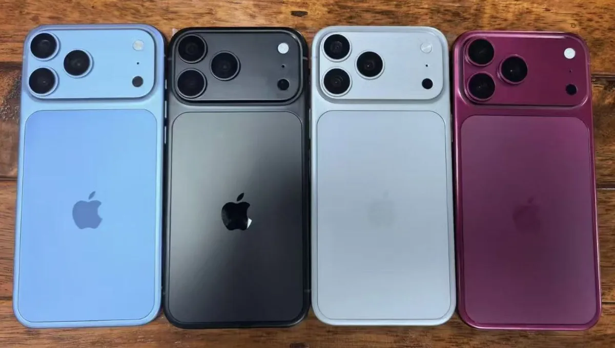 В сети показали первые макеты iPhone 18 Pro в новых цветах