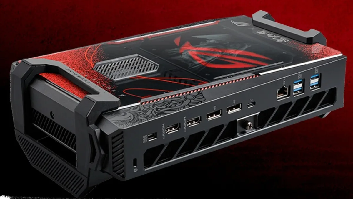 Asus випустила міні-ПК ROG NUC 16 у стилі Phantom Blade Zero