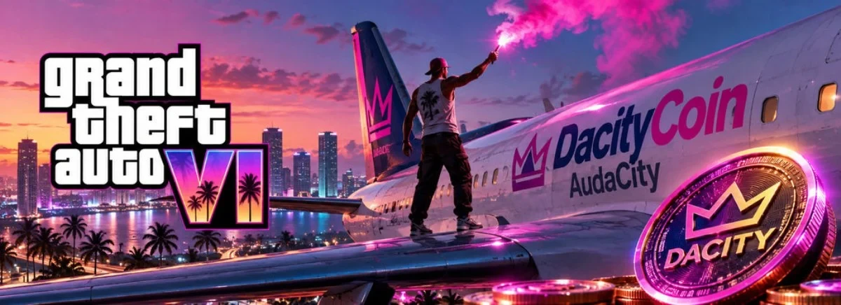 "DacityCoin AudaCity": дві секунди в трейлері GTA VI розігнали мемкоїн на 2900%