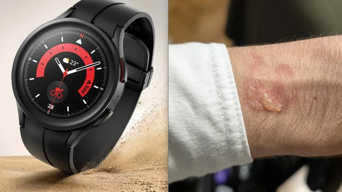 Samsung Galaxy Watch перегріваються та залишають опіки: що відомо
